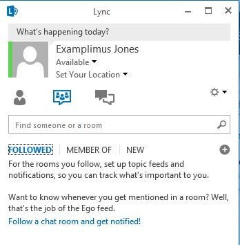 lync persistent chat