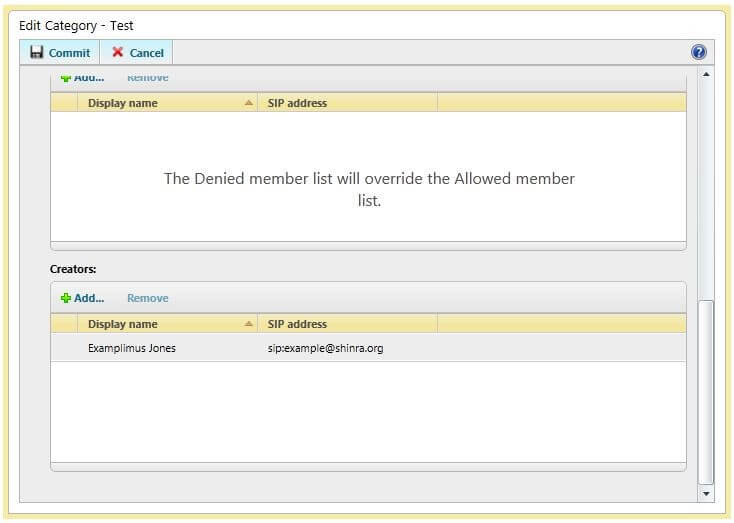 lync persistent chat