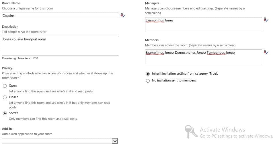 lync persistent chat