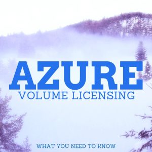 azure through volume licensing