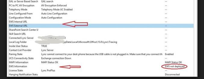 ews not fully initialized