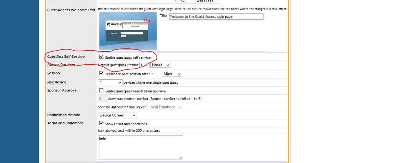 ruckus wireless's guest pass