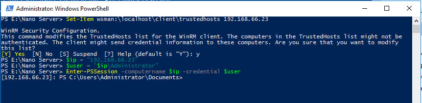 Remote Powershell