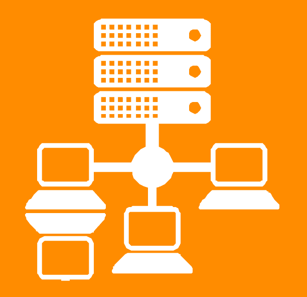 Server Connecting to Laptops with Failover Clustering Icon