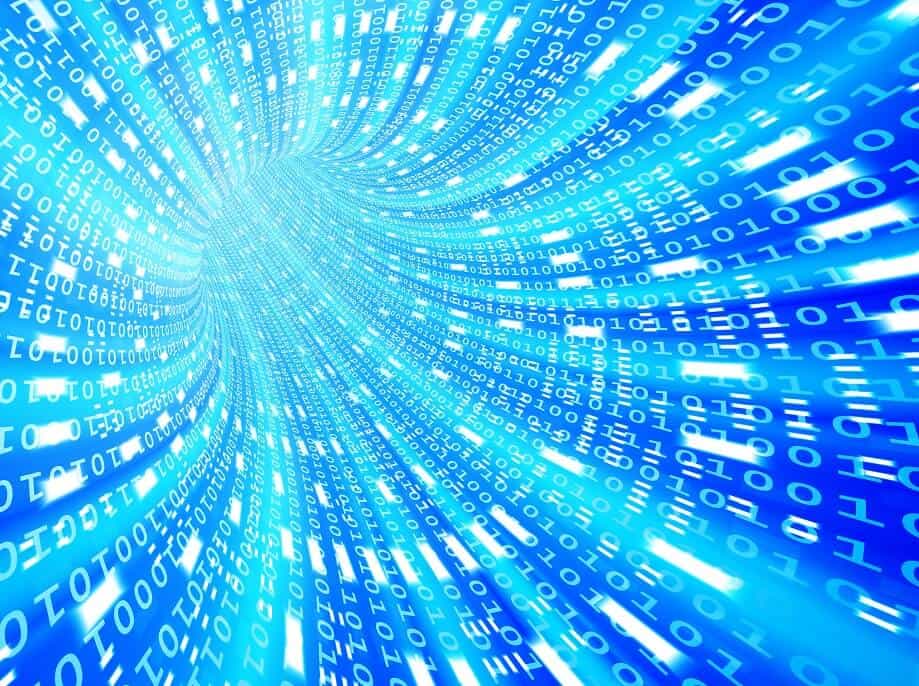 GRE tunnel of blue code strings