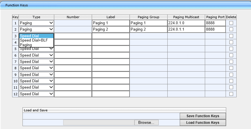 AudioCodes 440HD Paging