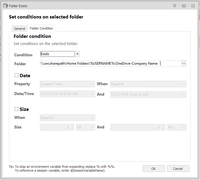 onedrive in non-persistent vdi