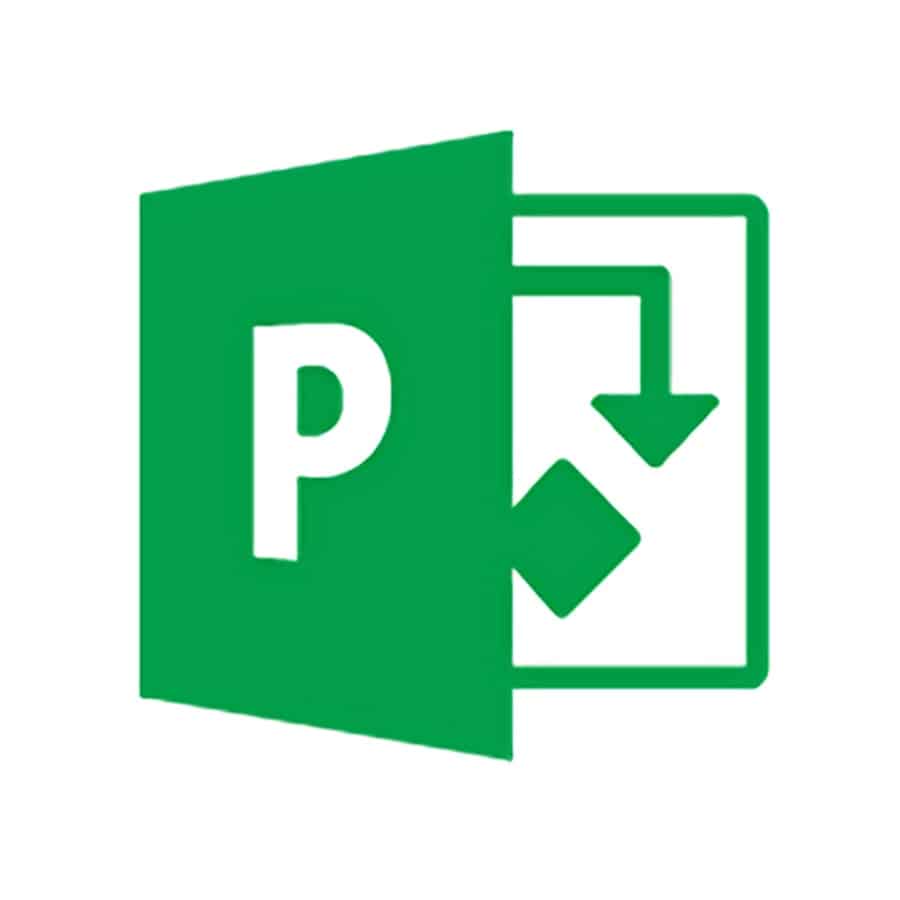 Microsoft Project Green Logo