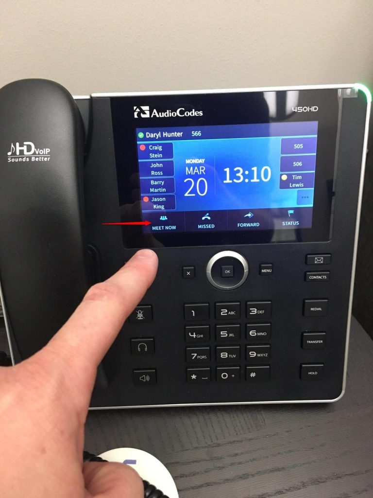 IP Phone with Skype for Business