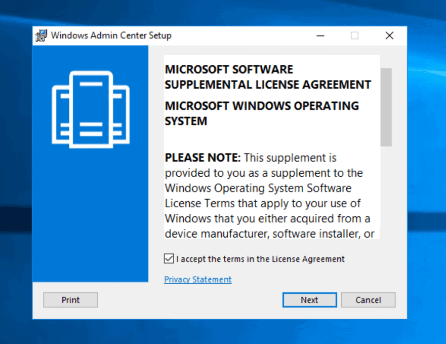Windows Admin Center