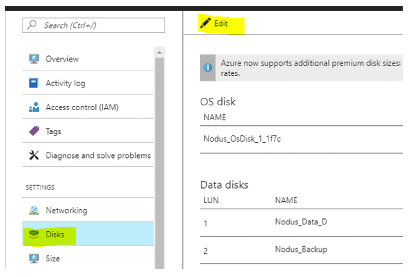 Back Up an Azure Server