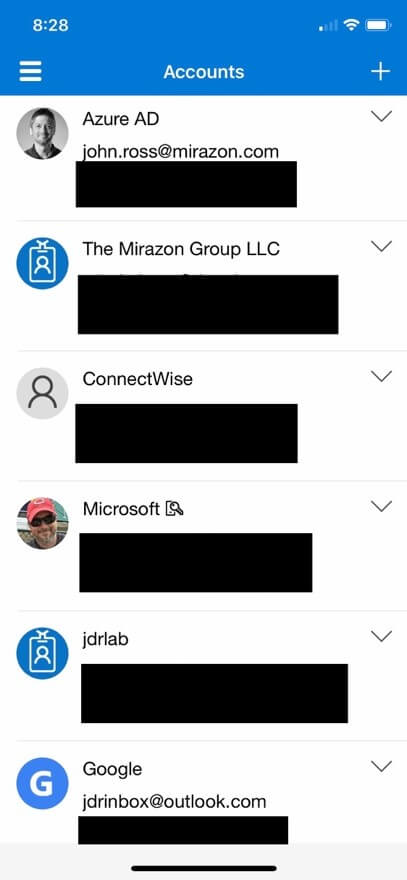 MFA with Microsoft Authenticator